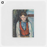 Boy in a Red Vest - ポール セザンヌ Memo.