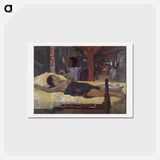 アートポストカード-The Birth of Christ (Te tamari no atua) - ポール ゴーギャン Postcard.