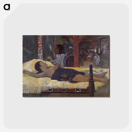 アートポストカード-The Birth of Christ (Te tamari no atua) - ポール ゴーギャン Postcard.