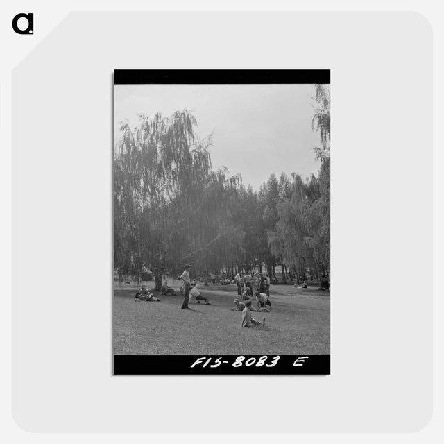 アートポストカード-Columbia Gardens
 - ラッセル リー Postcard.