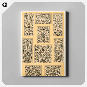 アートパネル-Nineteenth-Century Ornament Pattern
 - 装飾の文法 Canvas.