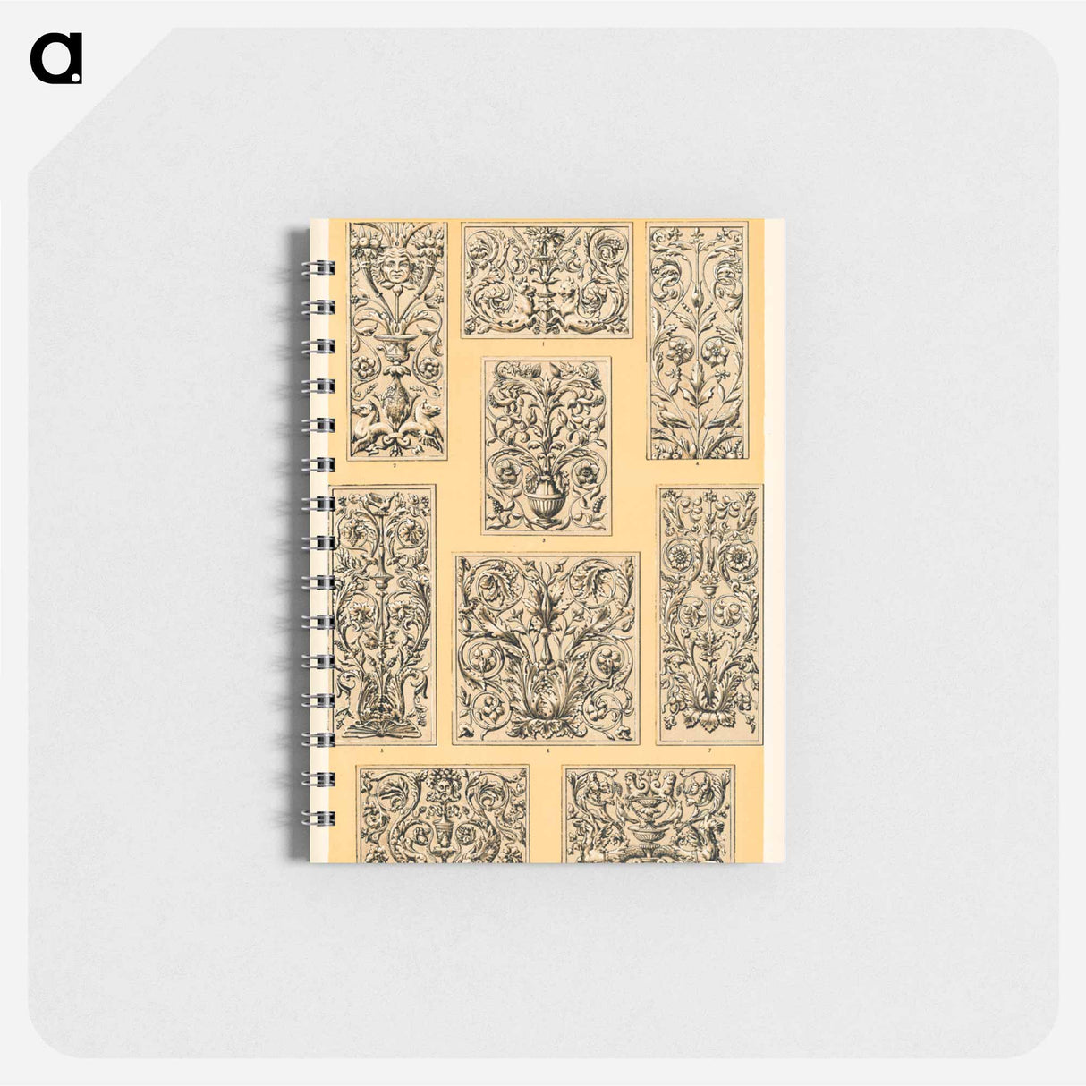 アートメモ帳-Nineteenth-Century Ornament Pattern
 - 装飾の文法 Memo.