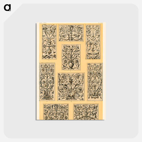 Nineteenth-Century Ornament Pattern
 - 装飾の文法 Postcard.