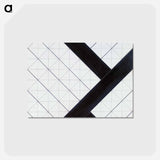 アートポストカード-Counter composition VI - テオ ファン ドゥースブルフ Postcard.