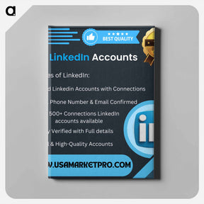 アートパネル-Buy Linkedin Accounts - PVA, Aged & Bulk (Instant Delivery) - トーマス コール Canvas.