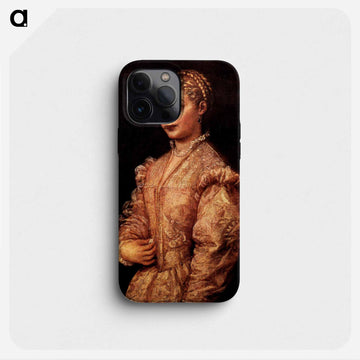 Portrait of a Girl - ティツィアーノ ヴェチェッリオ Phone Case.