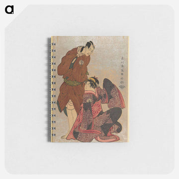 Bando Hikosaburō III in the Role of Obi-ya Chōeimon and Iwai Hanshirō IV in the Role of Shinano-ya Ohan - 東洲斎 写楽 Memo.
