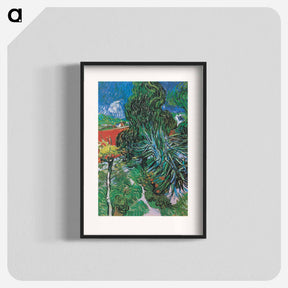 アートポスター-Doctor Gachet's Garden in Auvers - フィンセント ファン ゴッホ Poster.