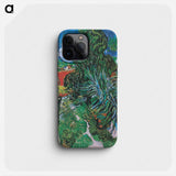 Doctor Gachet's Garden in Auvers - Vincent van Gogh Phone Case.