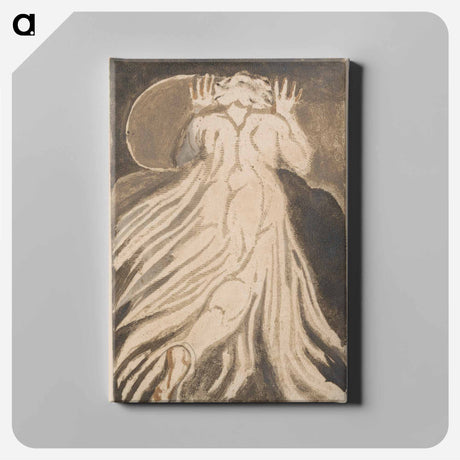 アートパネル-The First Book of Urizen, Plate 28 (Bentley 27) - ウィリアム ブレイク Canvas.