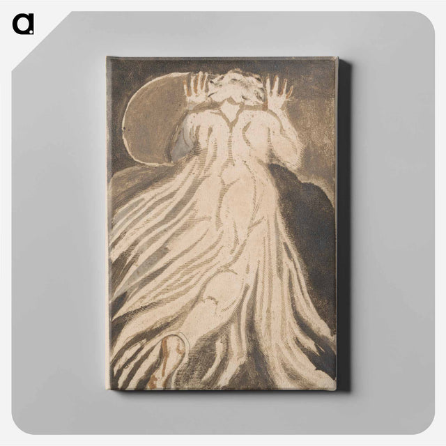 アートパネル-The First Book of Urizen, Plate 28 (Bentley 27) - ウィリアム ブレイク Canvas.