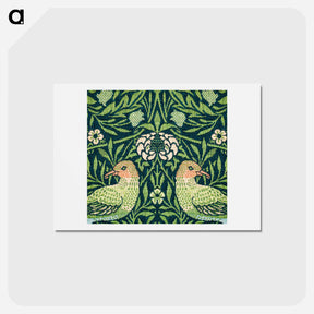 アートポストカード-Fragment pattern - ウィリアム モリス Postcard.