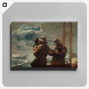 アートパネル-Eight Bells - ウィンスロー ホーマー Canvas.