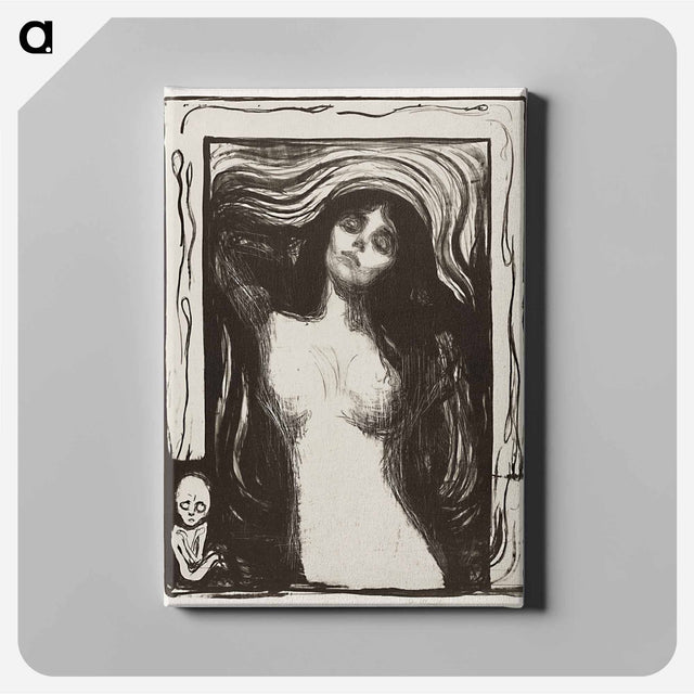 アートパネル-Madonna Liebendes Weib
 - イェール大学アートギャラリー Canvas.