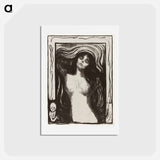 アートポストカード-Madonna Liebendes Weib
 - イェール大学アートギャラリー Postcard.