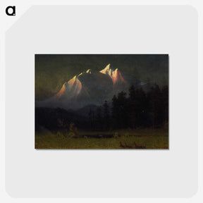 2-32_Albert-Bierstadt_postcard