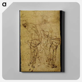 アートパネル-Study for a Flagellation - アンドレア マンテーニャ Canvas.