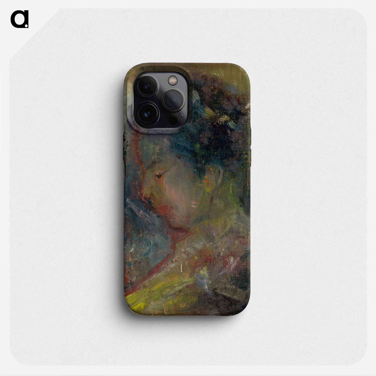 Head of a woman in profile - アーノルド ピーター ワイズ クビンチャン Phone Case.