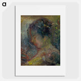 Head of a woman in profile - アーノルド ピーター ワイズ クビンチャン Poster.