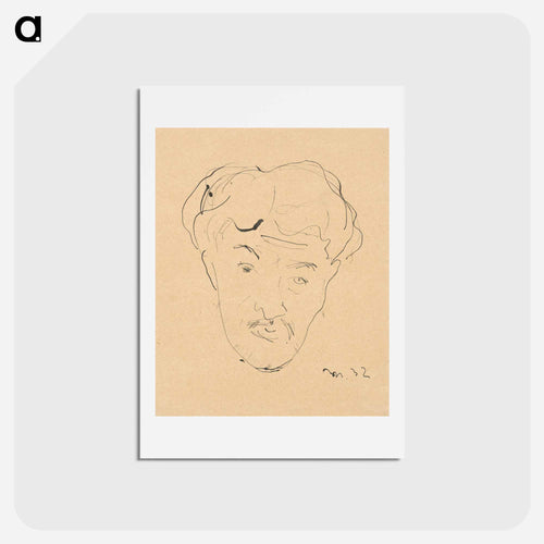 Self-portrait
 - シプリアン マジェルニク Postcard.