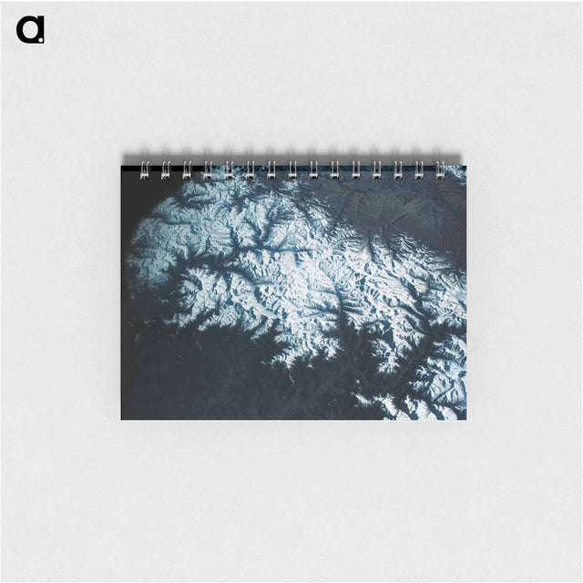 アートメモ帳-Himalayan Vista
 - 上空からの地球 Memo.