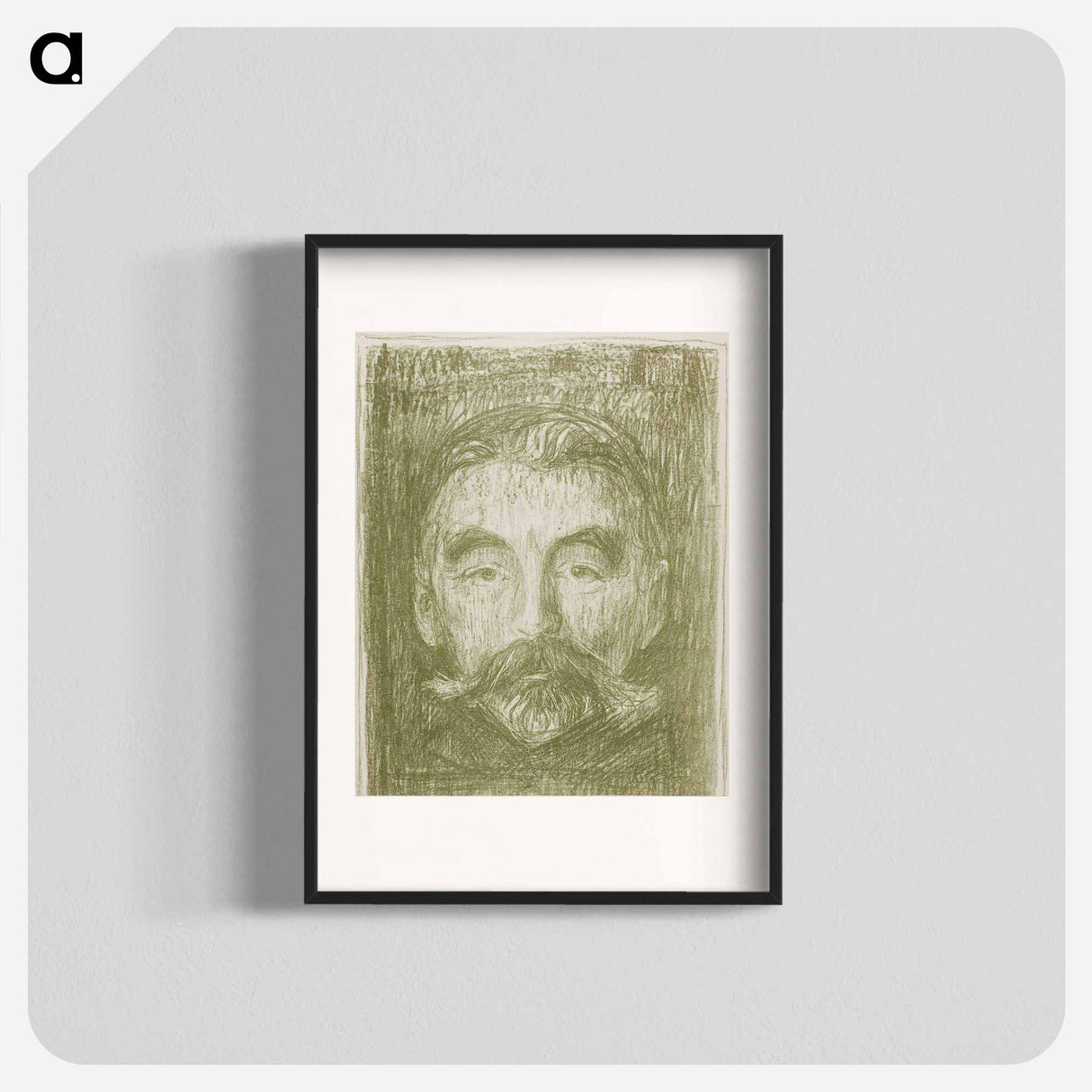 アートポスター-Stéphane Mallarmé - エドヴァルド ムンク Poster.