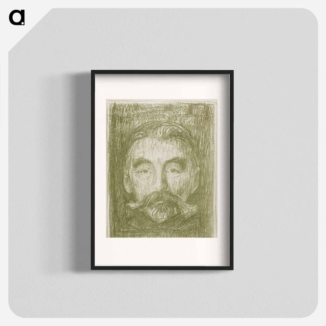 アートポスター-Stéphane Mallarmé - エドヴァルド ムンク Poster.