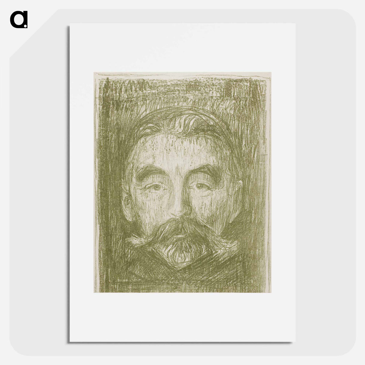 アートポスター-Stéphane Mallarmé - エドヴァルド ムンク Poster.