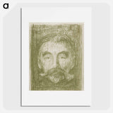 アートポスター-Stéphane Mallarmé - エドヴァルド ムンク Poster.