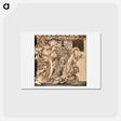 アートポストカード-The Annunciation - エドワード バーン ジョーンズ Postcard.