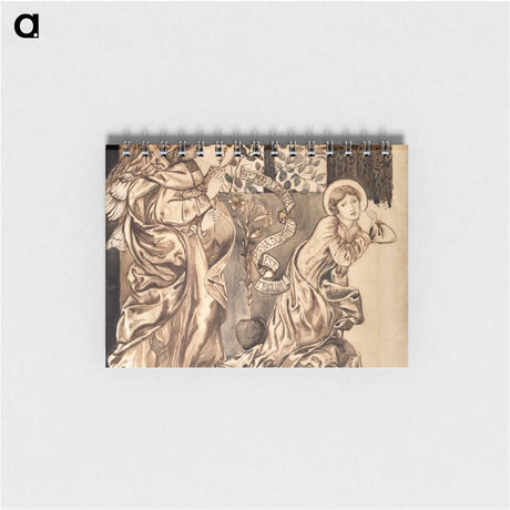 アートメモ帳-The Annunciation - エドワード バーン ジョーンズ Memo.