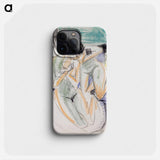 Two Nudes - Ernst Ludwig Kirchner Phone Case.