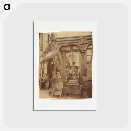 アートポストカード-Compiègne-Vielle Maison rue des Lombards
 - ウジェーヌ アジェ Postcard.