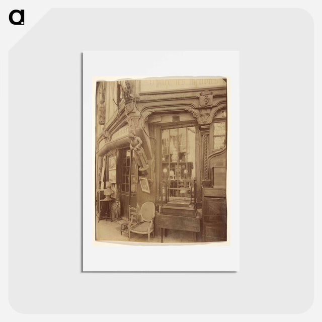 アートポストカード-Compiègne-Vielle Maison rue des Lombards
 - ウジェーヌ アジェ Postcard.