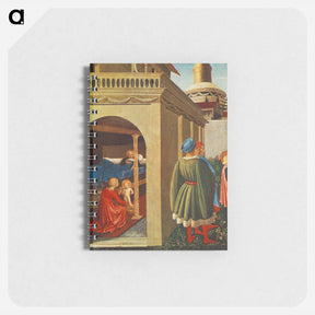 アートメモ帳-The Story of St. Nicholas. Birth of St. Nicholas - フラ アンジェリコ Memo.