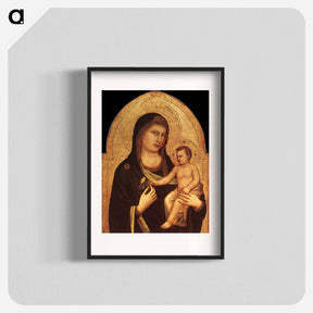 アートポスター-Madonna and Child - ジョット ディ ボンドーネ Poster.