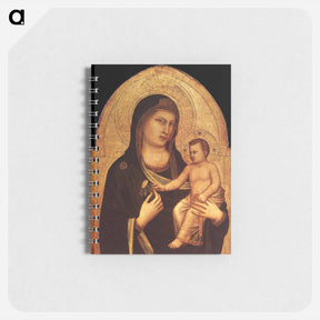 アートメモ帳-Madonna and Child - ジョット ディ ボンドーネ Memo.