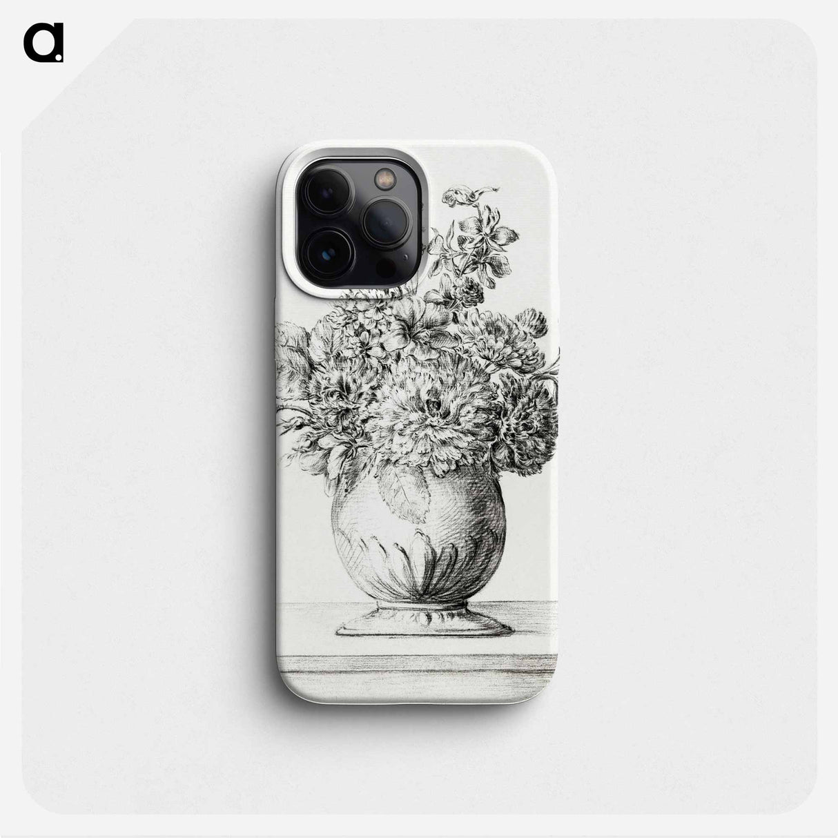 Flowers in a vase - Jean Bernard Phone Case.