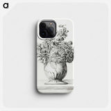 Flowers in a vase - Jean Bernard Phone Case.