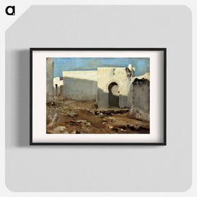 アートポスター-Moorish Buildings in Sunlight - ジョン シンガー サージェント Poster.