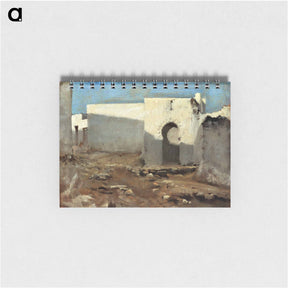 アートメモ帳-Moorish Buildings in Sunlight - ジョン シンガー サージェント Memo.