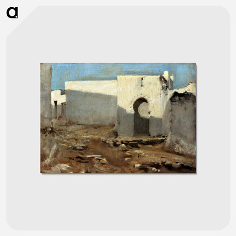 アートポストカード-Moorish Buildings in Sunlight - ジョン シンガー サージェント Postcard.