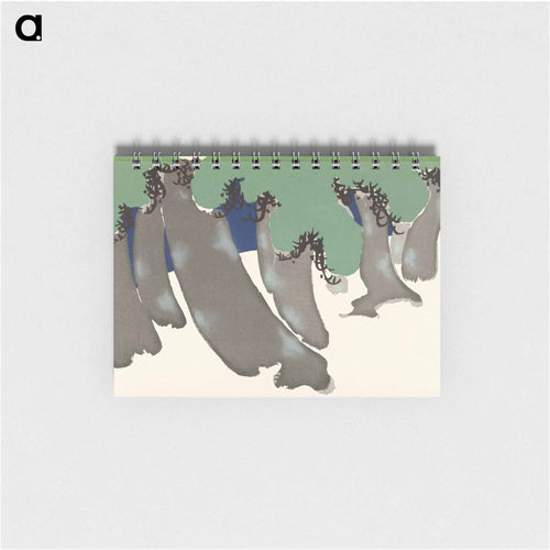 Pine trees - 神坂 雪佳 Memo.