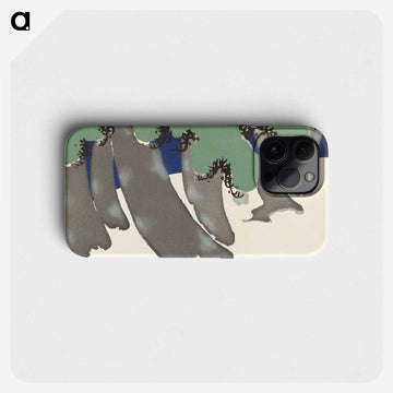 Pine trees - 神坂 雪佳 Phone Case.