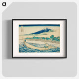 Hokusai's Thirty-six Views of Mount Fuji - 葛飾 北斎 Poster.