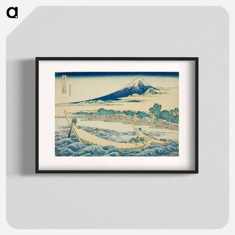 アートポスター-Hokusai's Thirty-six Views of Mount Fuji - 葛飾 北斎 Poster.