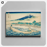 Hokusai's Thirty-six Views of Mount Fuji - Katsushika Hokusai Canvas.