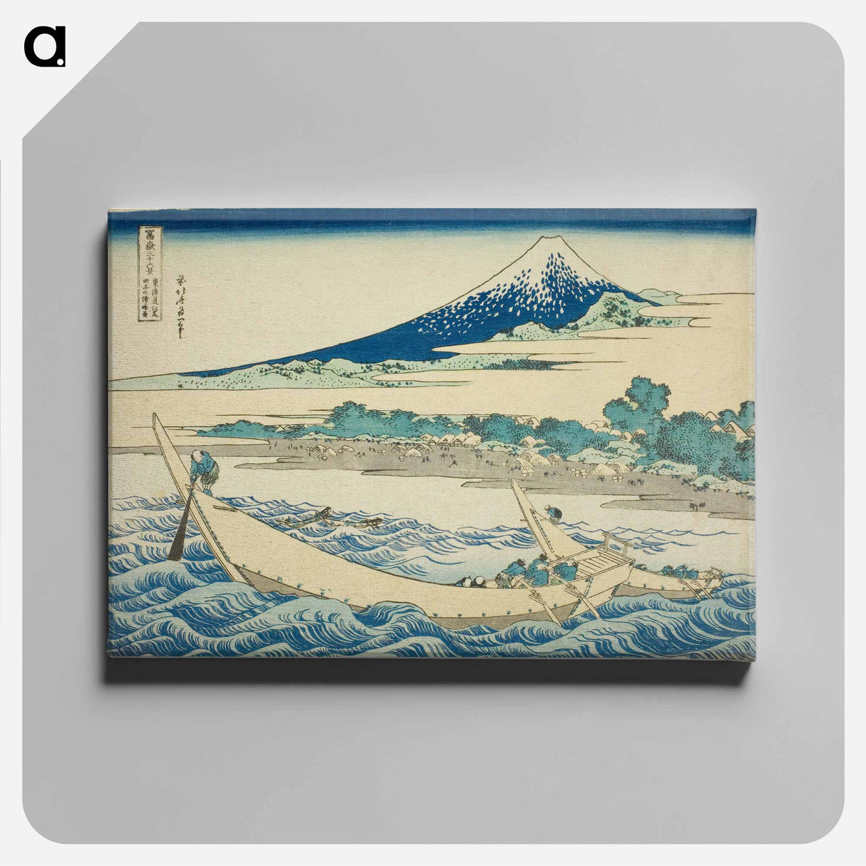 アートパネル-Hokusai's Thirty-six Views of Mount Fuji - 葛飾 北斎 Canvas.