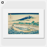 Hokusai's Thirty-six Views of Mount Fuji - 葛飾 北斎 Poster.