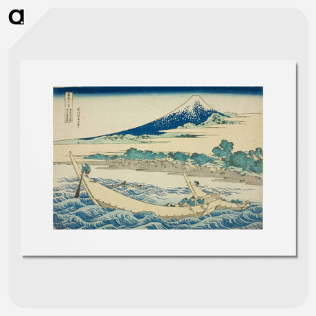 アートポスター-Hokusai's Thirty-six Views of Mount Fuji - 葛飾 北斎 Poster.